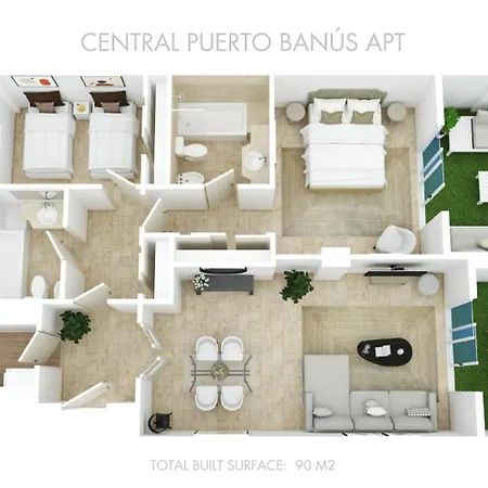 Apartament Vacation I Puerto Banus Apt, 24-7 Security, A Minute From The Marina, The Sea And Luxury Shopping Marbella